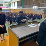 和歌山県内の公立学校で入学式・桐蔭中高では３６０人が思い新た