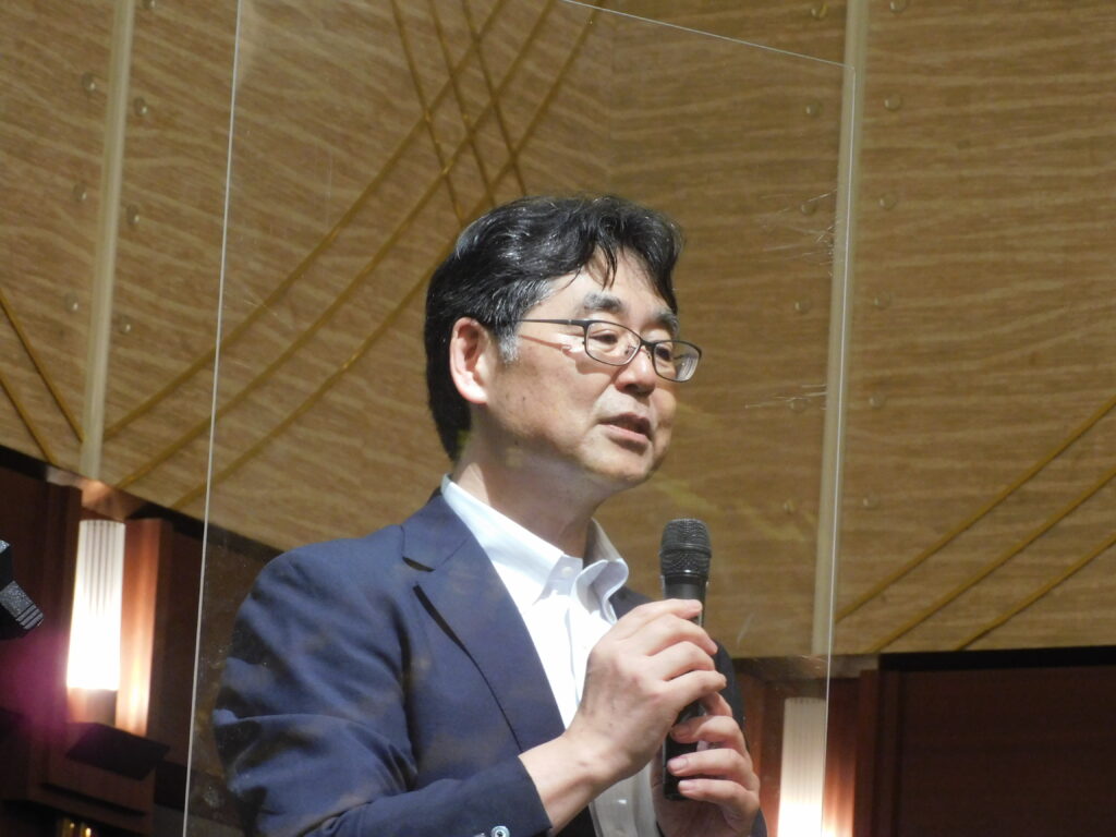 第１２８回和歌山放送情報懇談会東大先端研神崎亮平さんが講演