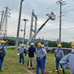 関電・非常災害時の復旧訓練