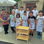 和歌山盲学校の生徒が子ども食堂にワゴン寄贈