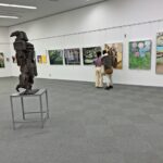 和歌山県高校総合文化祭「美術・工芸部門」の展示