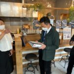 【新型コロナ】県・まん延防止重点措置に伴い飲食店などの見回り開始