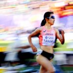 女子5000m、田中は12位