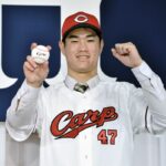 広島の斉藤「将来は2桁勝利を」