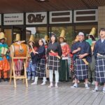 和歌山大学で和歌祭のデモ・新装束も披露