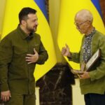 邦人男性「ウクライナの伝説賞」