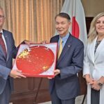 駐日トルコ大使が和歌山県知事を表敬訪問・トルコ大地震支援のお礼に