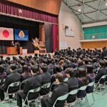 和歌山県の公立高校で卒業式・海南高校からは177人が巣立つ