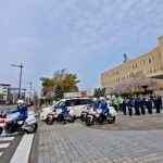 和歌山県「春の全国交通安全運動」街頭啓発出発式・歩行者の事故防止など訴え