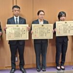 科学技術分野の和歌山県での文科大臣表彰伝達式