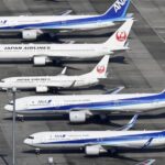 全日空が7位に躍進、日航15位