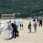 和歌山県ホンダ会などが海水浴場を清掃