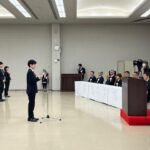 オークワで入社式/和歌山市