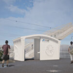 ＪＲ初島駅、世界初の３Ｄプリンター駅舎建設完了