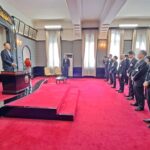 岸本知事・幹部職員に「さらなる職員のキャリア教育を」