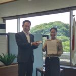 タレントの三船美佳さん、和歌山市観光発信人に就任