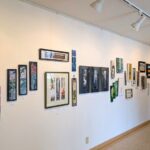 たんざく展、和歌山ゆかりの美術家によるチャリティー作品展