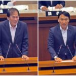 【県議会】新しい議長に岩田弘彦議員・副議長に秋月史成議員