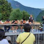 復興のひまわり畑でイベント／新宮市熊野川町