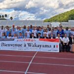 世界陸上フランス代表チームが和歌山市で事前キャンプ開始