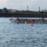 関空ドラゴンボートレース、５９チームが熱戦