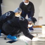 和歌山県警察鑑識競技会・警察官が鑑識技術を競う