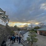 和歌山城天守閣で初日の出