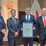 「有田・下津地域の石積み階段園みかんシステム」推進協議会長らが知事に世界農業遺産認定を報告／和歌山