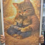 橋本市の紀伊見荘でＡＩ猫アート個展・３月１日から／和歌山