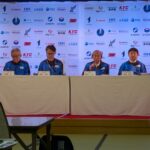 「心よりおわび」とスペースワン社長／和歌山・東京