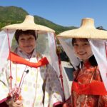 大門坂の平安衣装体験、外国人にも好評で人気／和歌山・那智勝浦町