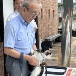 ネコのよんたま駅長が「たま神社」の宮司に就任／和歌山・紀の川市